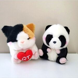 Aurora Panda & Cat Stuffed Animal Stuffed Toy #420